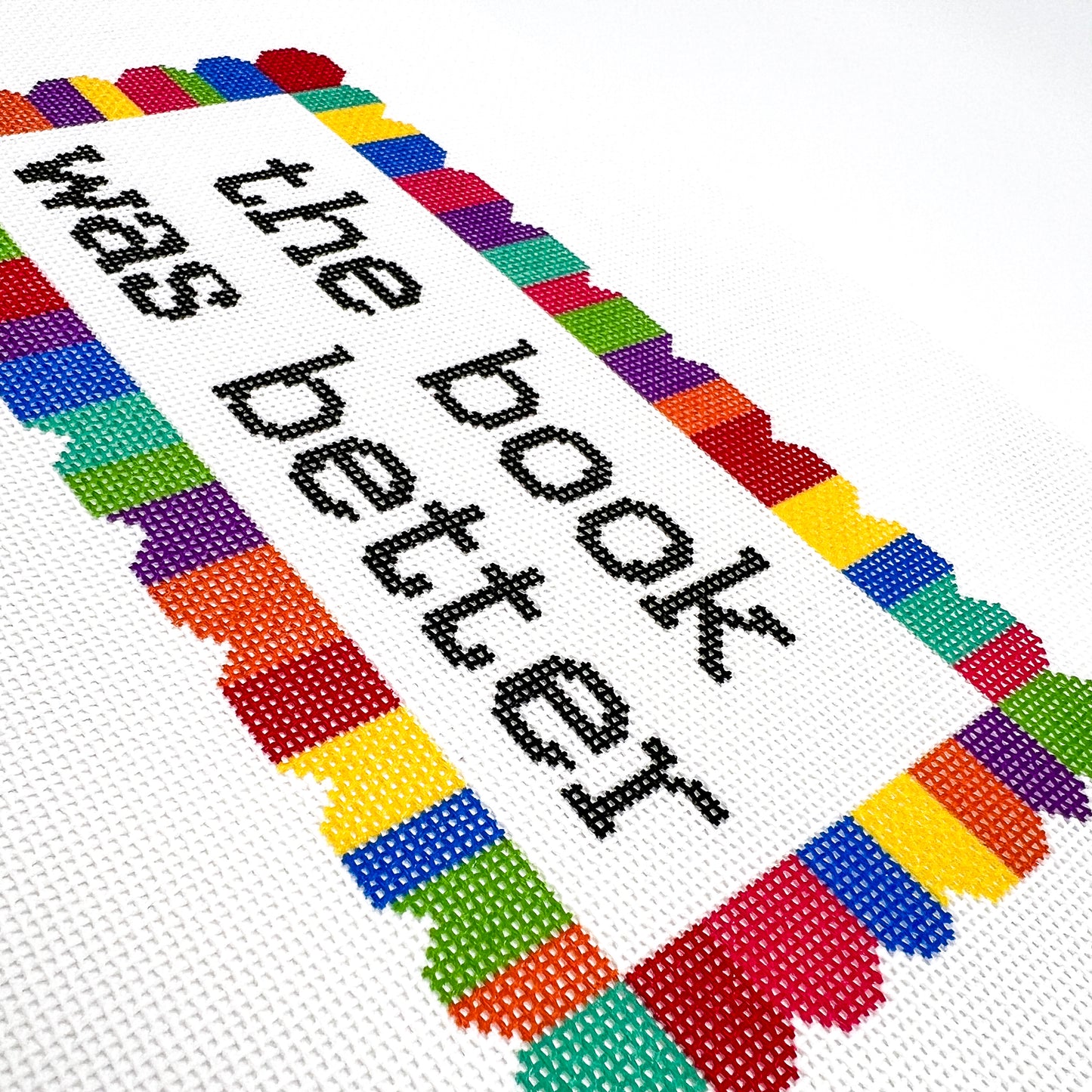 Book Was Better Needlepoint Kit