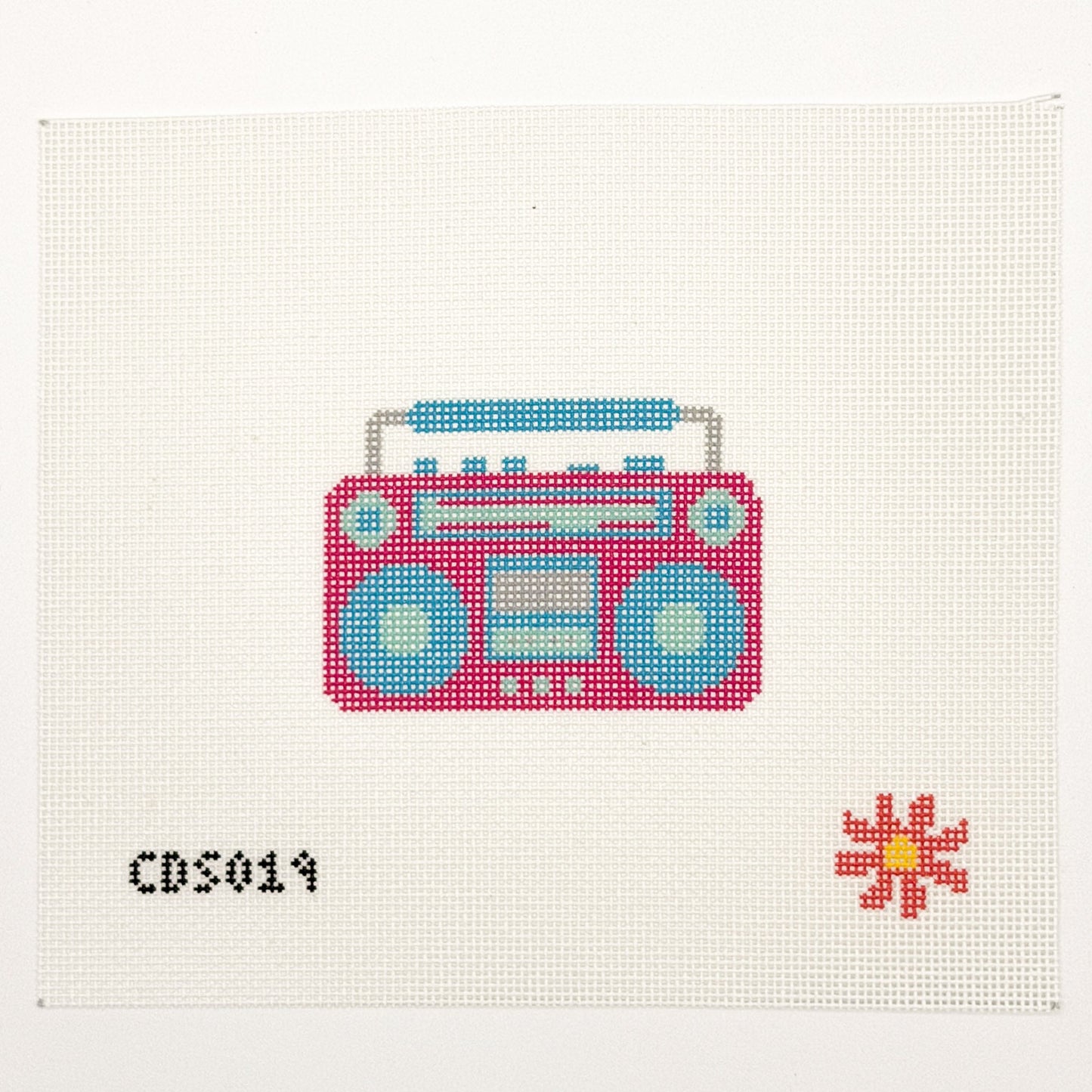 Boom Box Mini Needlepoint Canvas