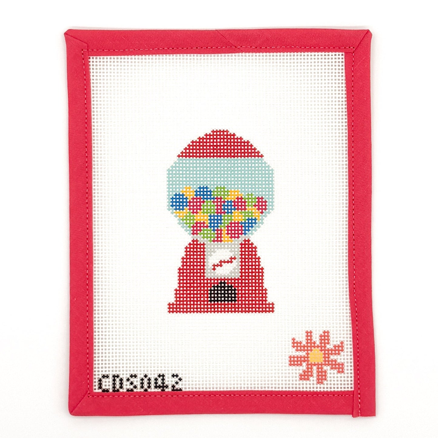 Gumball Machine Needlepoint Canvas