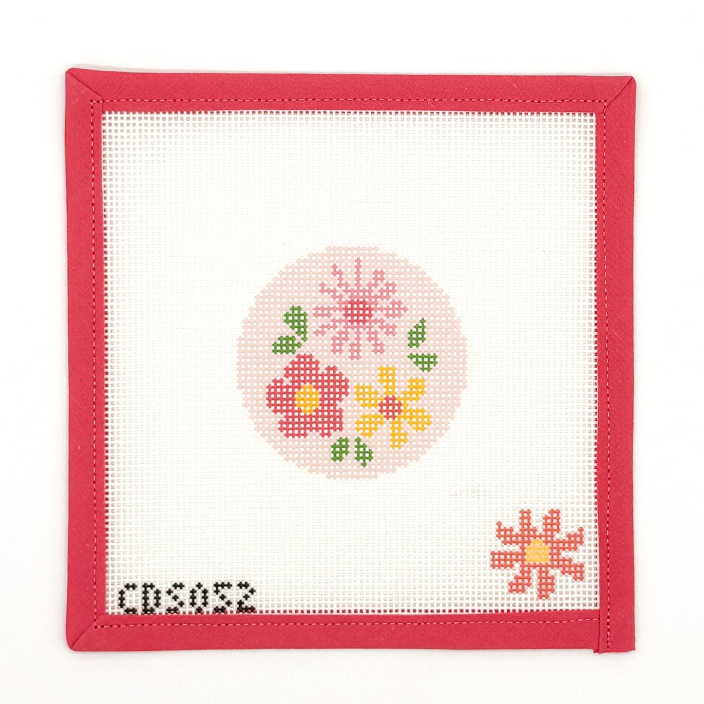 Three Flowers Needlepoint Canvas