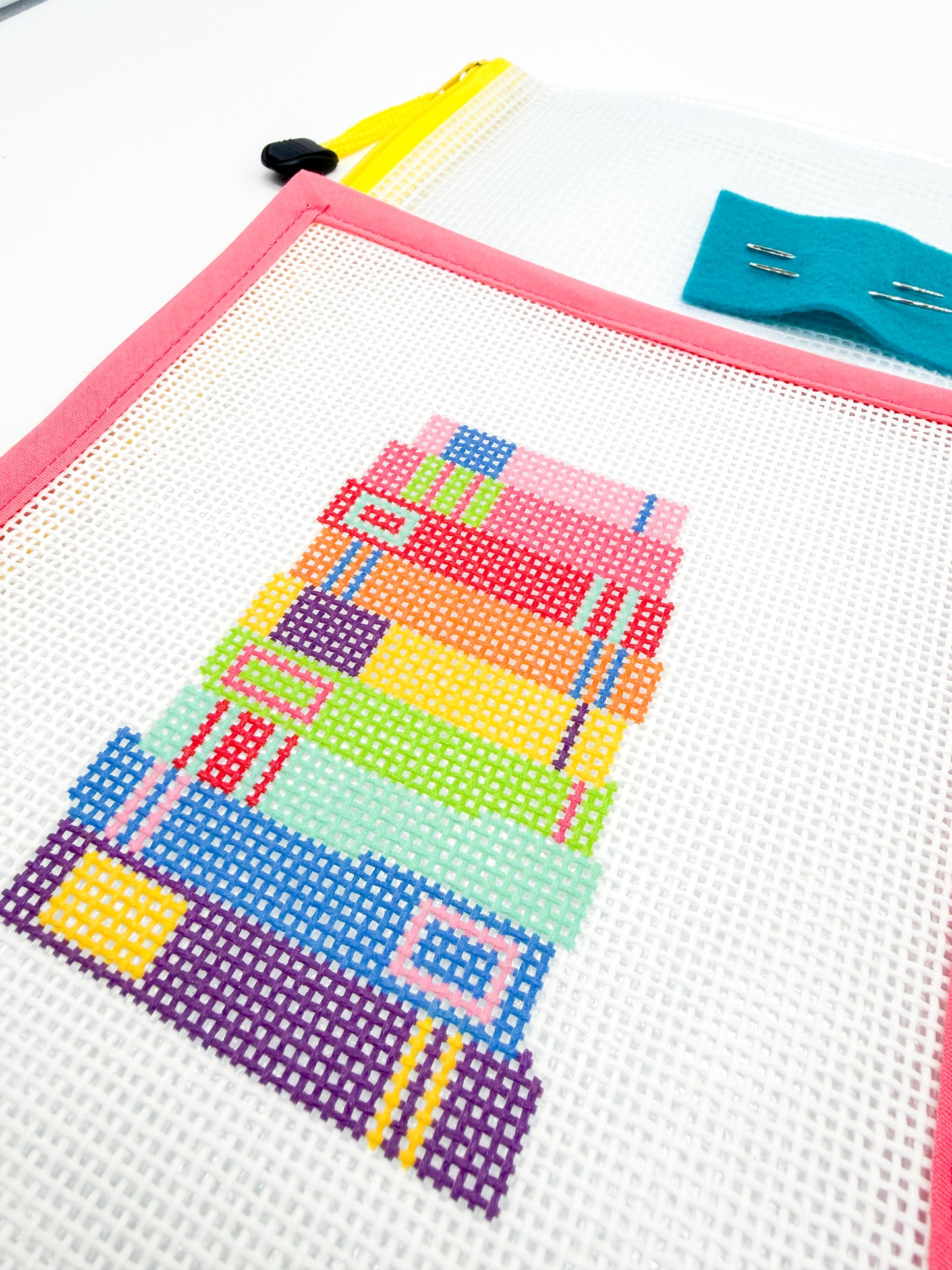 Rainbow Books Needlepoint Kit