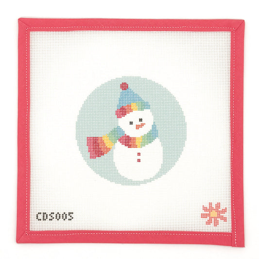 Snowman Needlepoint Canvas