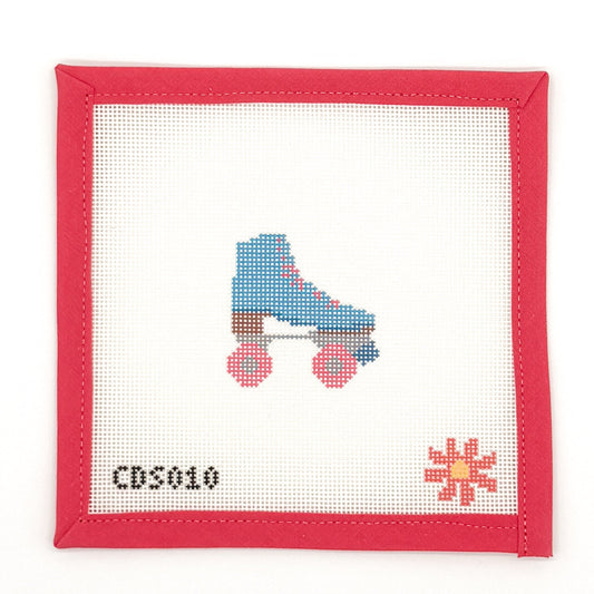Roller Skate Needlepoint Canvas