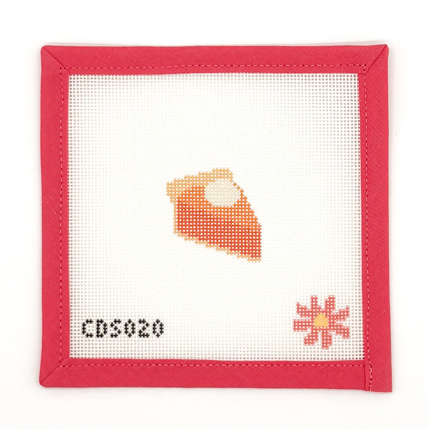Pumpkin Pie Mini Needlepoint Canvas