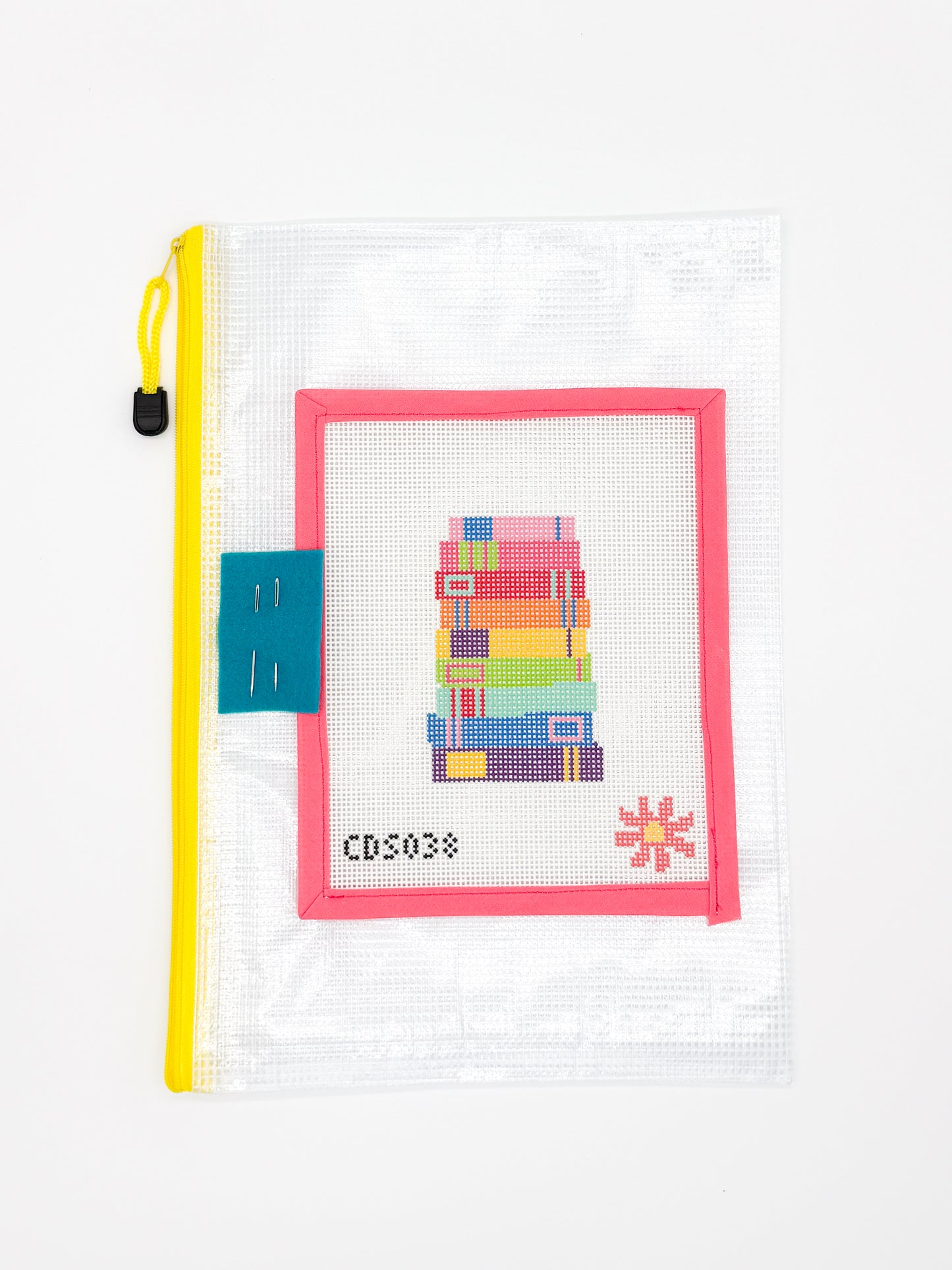 Rainbow Books Needlepoint Canvas