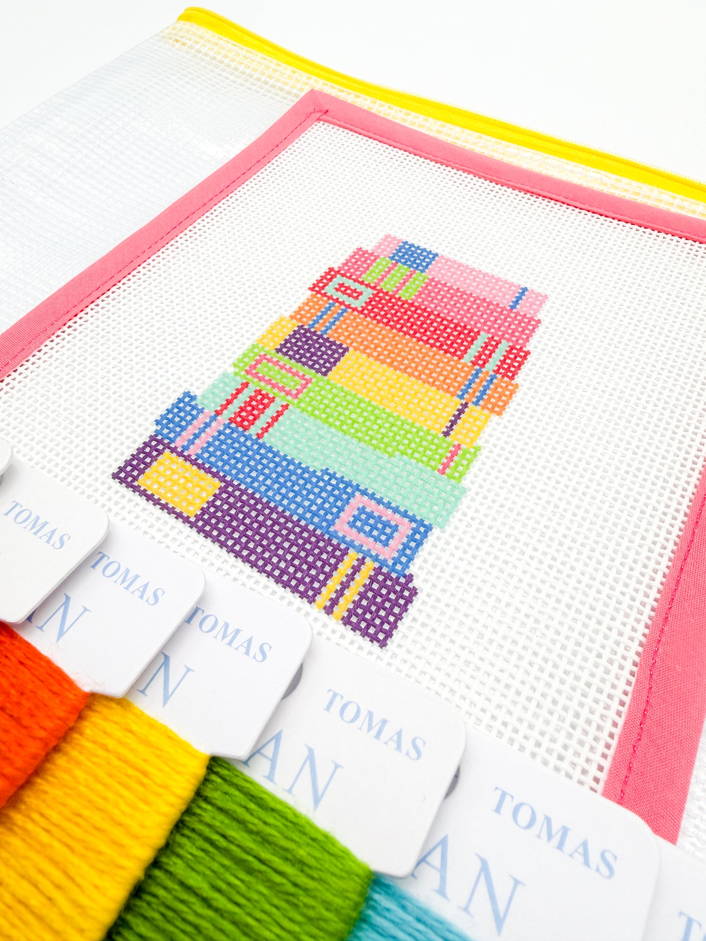 Rainbow Books Needlepoint Kit
