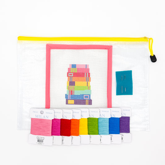 Rainbow Books Needlepoint Kit