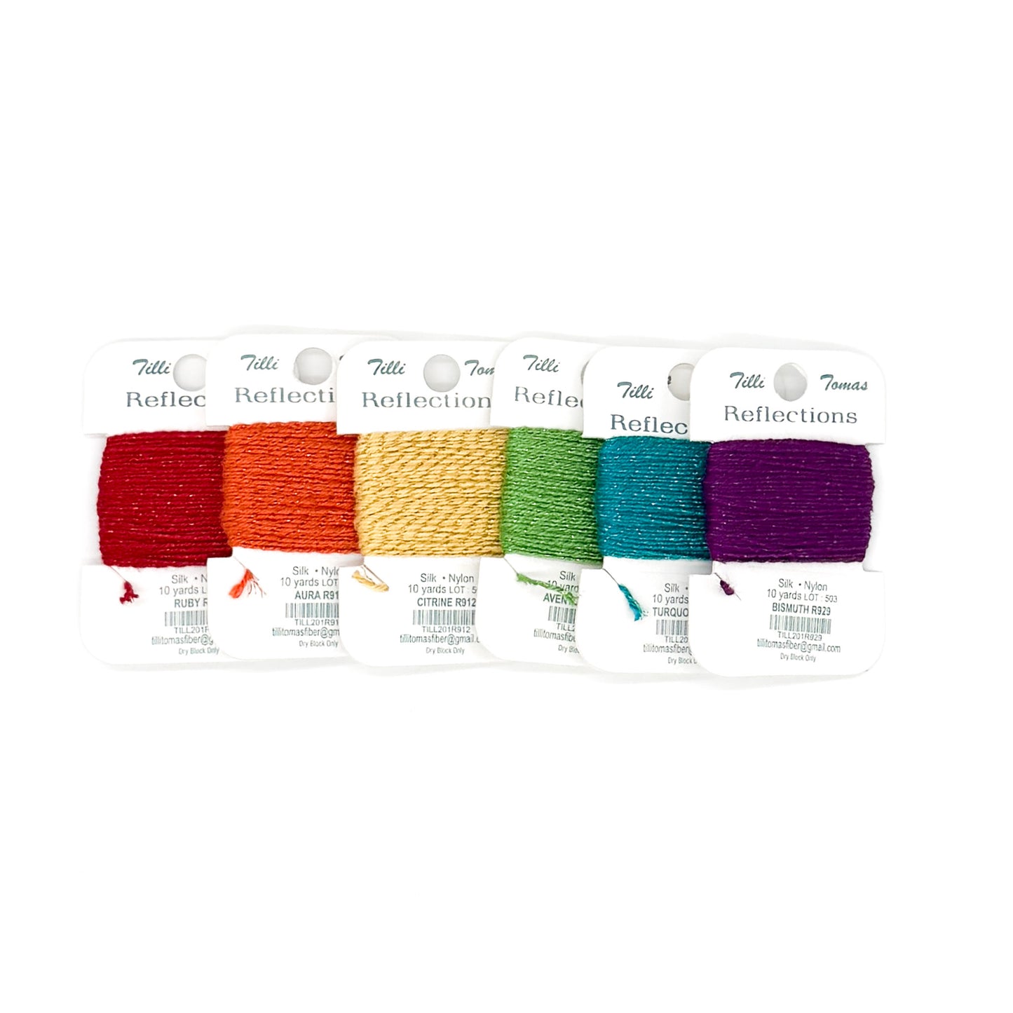 Set of Tilli Tomas Reflections Thread Cards